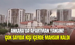 Ankara Keçiören’de korkutan yangın: Apartmanda mahsur kalanlar var