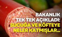Bakanlık Tek Tek Açıkladı: Sucuğa "Tek Tırnaklı", Köfteye "Kanatlı" Eti Katmışlar