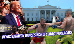 Donald Trump'tan "Yok Artık!" Dedirten Proje: Beyaz Saray'ın Bahçesinde UFC Maçı Yapılacak!