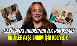 Gezi davasında ilk duruşma: Serenay Sarıkaya, Hande Erçel, Bergüzar Korel ve Birce Akalay, Ayşe Barım için adliyede
