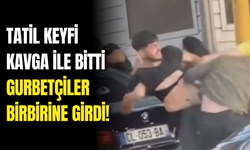 Gurbetçiler Sınır Kapısında Birbirine Girdi! O Anlar Kamerada!