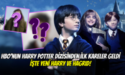 HBO’nun Harry Potter Dizisinden İlk Kareler Geldi: Yeni Harry ve Hagrid!
