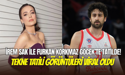 İrem Sak ve Furkan Korkmaz Göcek tatilinde: Kiloları ve havlu mücadelesi dikkat çekti