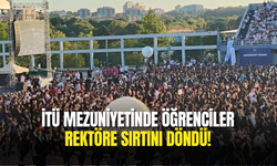 İTÜ Mezuniyetinde Öğrenciler Rektöre Sırtını Döndü