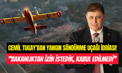 İzBB Başkanı Cemil Tugay’dan dikkat çeken iddia: ‘’Yangın uçağı için izin istemiştik, reddedildi’’