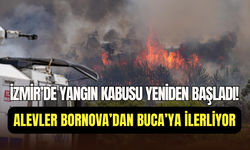 İzmir yeniden yangına teslim: Bornova’daki alevler Buca’ya sıçradı