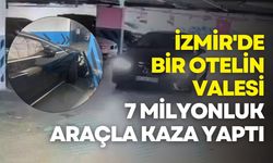 İzmir'de bir otelin valesi, 7 milyonluk araçla kaza yaptı