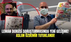 Leman Dergisi Yazı İşleri Müdürü Aslan Özdemir Tutuklandı!