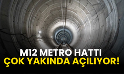 İstanbul Rahat Bir Nefes Alacak! M12 Metro Hattı Çok Yakında Açılıyor!