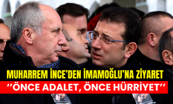 Muharrem İnce, Ekrem İmamoğlu’nu ziyaret etti: ‘’Önce adalet, önce hürriyet’’