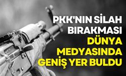 PKK'nın Silah Bırakması Dünya Medyasında Geniş Yer Buldu