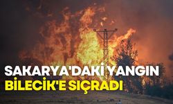 Sakarya ve Bilecik’teki yangınlar sürüyor: Köyler tahliye edildi, duman Eskişehir’e ulaştı