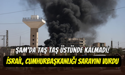 Şam’da şiddetli patlama sesleri: İsrail, Suriye cumhurbaşkanlığı sarayını vurdu