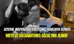 Sosyal medya kavgası sokağa taştı: Meto ve Solkanateness gözaltına alındı