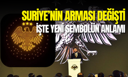Suriye’nin yeni arması belli oldu: 3 yıldızlı kartal