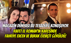 Tesadüfün böylesi: Fahriye Evcen-Burak Özçivit çifti, Rafet El Roman’ın kadrajına yakalandı