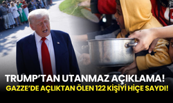 Trump "60 Milyon Dolar Yardım Yaptık" Dediği Gazze'de 122 Kişi Açlıktan Hayatını Kaybetti!