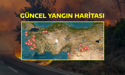 İzmir yangın son dakika: Çeşme yangın haritası güncel durum