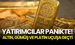 Yatırımcılar Panikte! Altın, Gümüş ve Platin Uçuşa Geçti… İşte Sebebi!