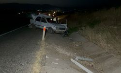 Adıyaman’da otomobil takla attı: 1’i ağır 4 yaralı