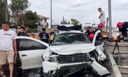 Adana'da otoyol gişelerinde feci kaza: 1 ölü, 4 yaralı