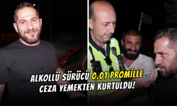 Alkollü Sürücü 0.01 Promille Ceza Yemekten Kurtuldu!