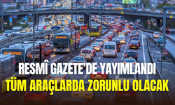 Araçlarda kamera ve takip sistemi zorunlu hale getirildi