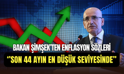 Bakan Şimşek’ten enflasyon açıklaması: ‘’44 ayın en düşük seviyesinde’’