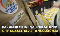 Bakanlık Gıda İhlallerini Artık Web Sitesinde Yayınlamıyor! Erişim Sadece e-Devlet’ten!