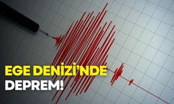 Ege Denizi’nde 4,3 büyüklüğünde deprem