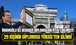 Ekrem İmamoğlu ve 28 sınıf arkadaşının diploması YÖKSİS’ten silindi