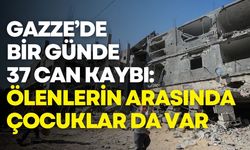 Gazze’de bir günde 37 can kaybı: Ölenlerin arasında çocuklar da var
