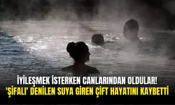Hemoroid İçin Girdikleri "Şifalı Su" Yaşlı Çiftin Sonu Oldu!