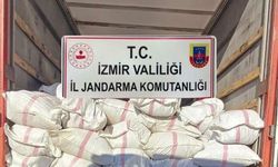 İzmir Torbalı’da 4,6 milyon TL’lik kaçak tütün operasyonu