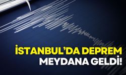 İstanbul'da 3,6 büyüklüğünde deprem!