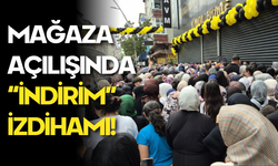 İstanbul’da Mağaza Açılışında “İndirim” İzdihamı!