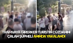 İstanbul’da Turistin Cüzdanını Çalan Şüpheliye Anında Suçüstü
