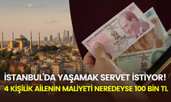 İstanbul’da yaşamak artık daha zor: Ortalama geçim maliyeti 96 bin 559 TL