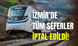 İzmir’de İZBAN seferleri grev nedeniyle iptal edildi