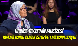 Kim Milyoner Olmak İster’de mucize olay: 74 yaşındaki Habibe Karataş, 1 milyon TL’ye ulaştı