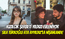 Kızılcık Şerbeti’nin Doğası evleniyor: Sıla Türkoğlu’ndan Ata Ayyıldız’a ‘Evet’ yanıtı
