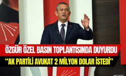 Özgür Özel duyurdu: ‘’AKP’li avukat Mücahit Birinci, Murat Kapki’den 2 milyon dolar istedi’’