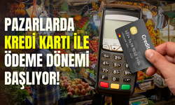Pazarlarda kredi kartı ile ödeme dönemi: POS cihazları tezgahlara konuyor