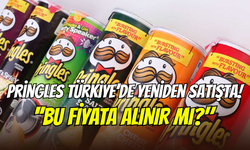 Pringles Türkiye’de yeniden satışta: Ama fiyatı fahiş seviyede