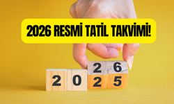 Resmi tatiller hangi günlere denk geliyor? 2026 resmi tatil takvimi açıklandı