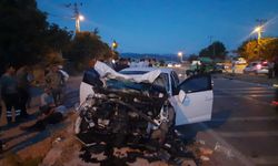 Samsun Vezirköprü’de otomobil ile traktör çarpıştı: 3 yaralı