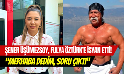 Şener Üşümezsoy ile Fulya Öztürk arasında tatlı atışma: ‘’Merhaba dedim, soru çıktı’’