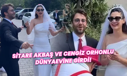 Sitare Akbaş ve Cengiz Orhonlu Dünyaevine Girdi!