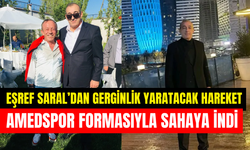 Suç örgütü lideri Eşref Saral, Trabzonspor’un maçında sahaya Amedspor formasıyla girdi