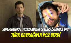 Supernatural’ın yıldız oyuncusu Misha Collins İstanbul’a geldi
